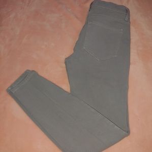 High Waisted Loft Gray Jeans